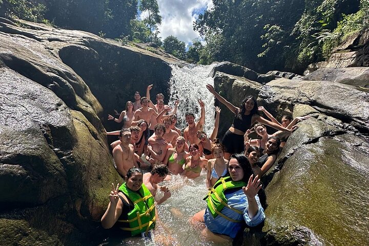 El Yunque Rainforest Waterslides and Luquillo Beach w/ Transport