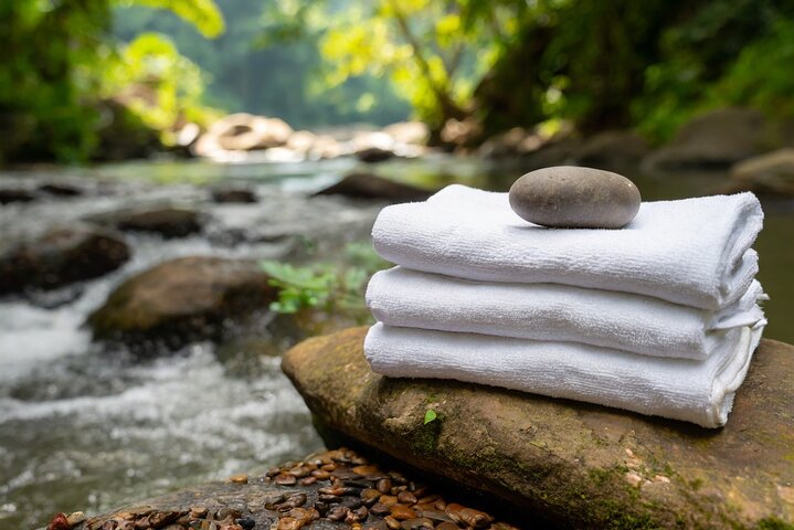 SPA day surrounded by nature, wellness rituals