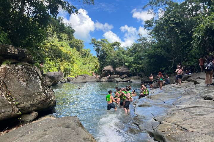 El Yunque Rainforest Waterslides and Luquillo Beach w/ Transport