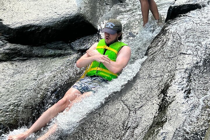 El Yunque Rainforest Waterslides and Luquillo Beach w/ Transport