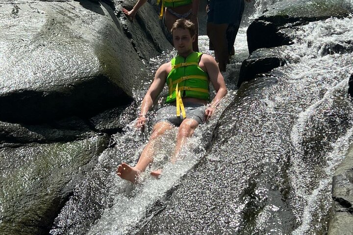 El Yunque Rainforest Waterslides and Luquillo Beach w/ Transport