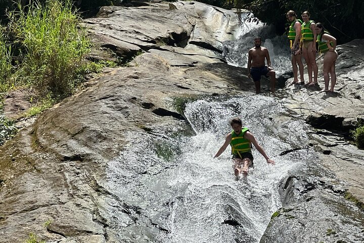 El Yunque Rainforest Waterslides and Luquillo Beach w/ Transport