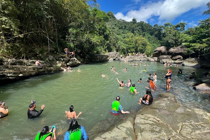 El Yunque Rainforest Waterslides and Luquillo Beach w/ Transport