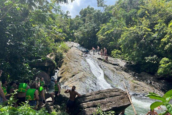 El Yunque Rainforest Waterslides and Luquillo Beach w/ Transport