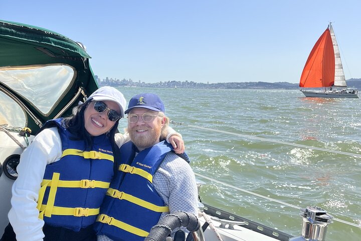 2hr. SUNSET Sailing Experience on San Francisco Bay
