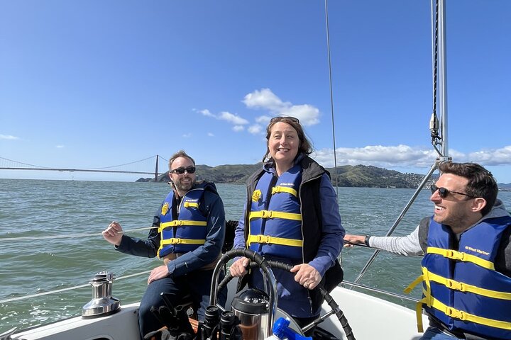 2hr. PRIVATE Sailing Experience on San Francisco Bay (6 Guests)