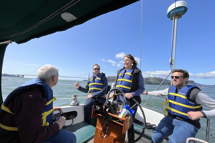2hr. INTERACTIVE Sailing Experience on San Francisco Bay