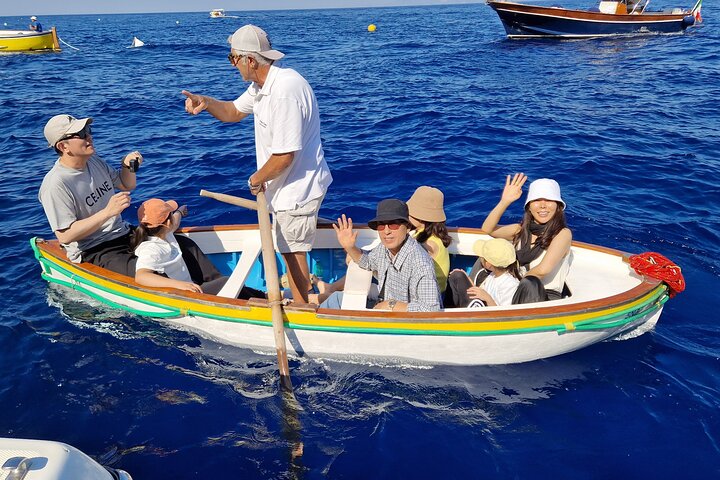 Capri Private Boat Tour from Sorrento, Capri or Positano