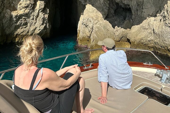 Capri Private Boat Tour from Sorrento, Capri or Positano