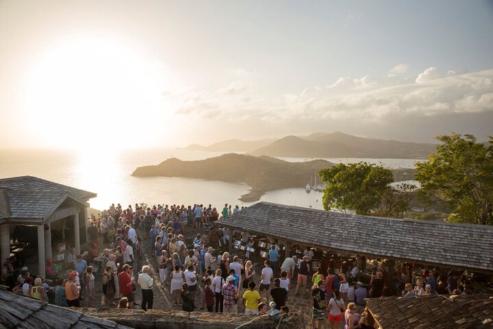 Sunset party at Shirley Heights - SHARE round trip