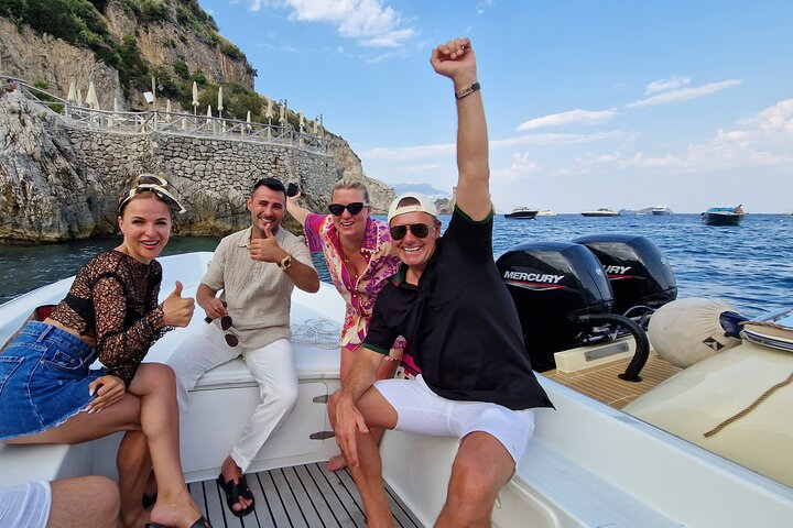 Capri Private Boat Tour from Sorrento, Capri or Positano