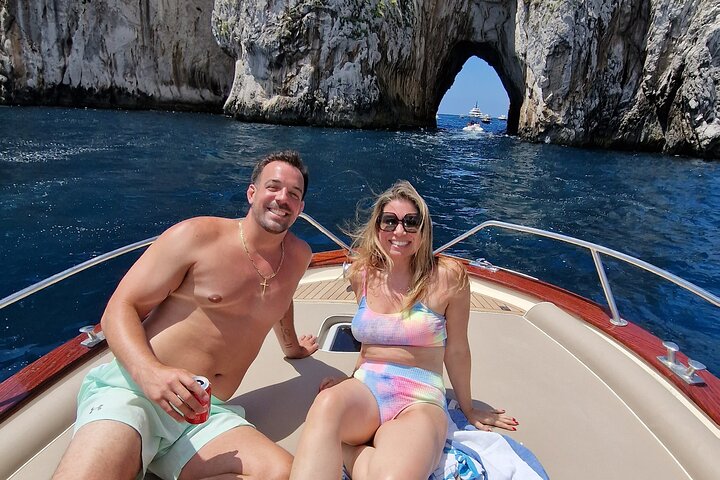 Capri Private Boat Tour from Sorrento, Capri or Positano