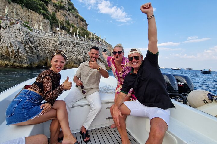 Capri-Positano Private Boat Tour from Sorrento,Positano or Capri