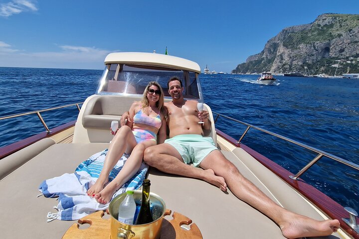 Capri-Positano Private Boat Tour from Sorrento,Positano or Capri