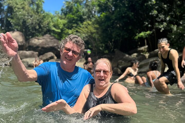 El Yunque Rainforest Waterslides and Luquillo Beach w/ Transport