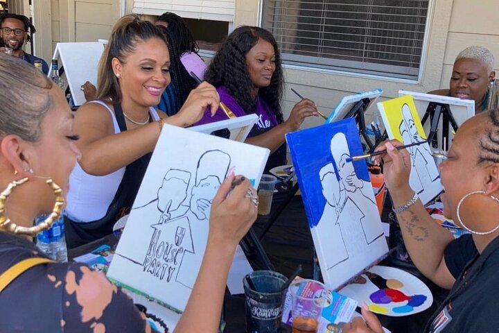 Hip Hop and R&B Paint Party Experience