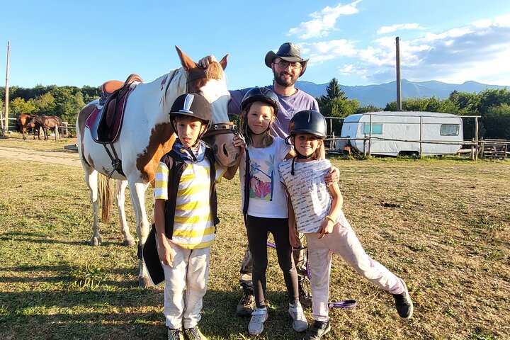 Horse riding experience from Borovets