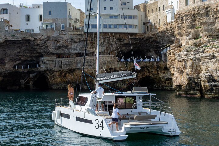 Half-Day Private Tour by Catamaran in Polignano a Mare