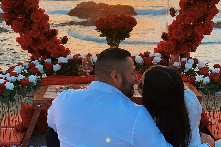 Romantic Picnic by the beach