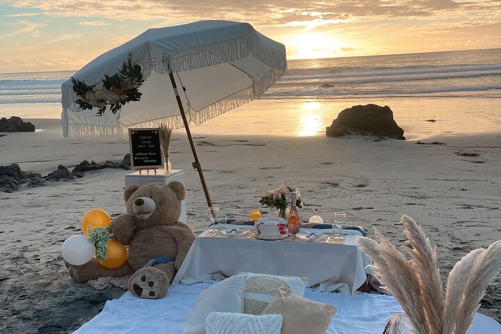 Romantic Picnic by the beach