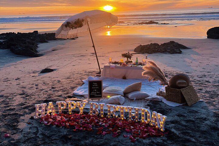 Romantic Picnic by the beach
