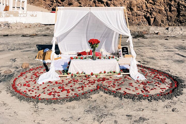 Romantic Picnic by the beach