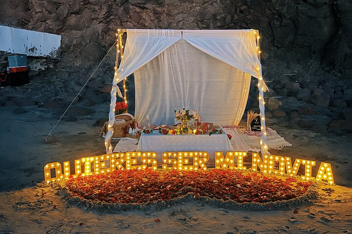 Romantic Picnic by the beach