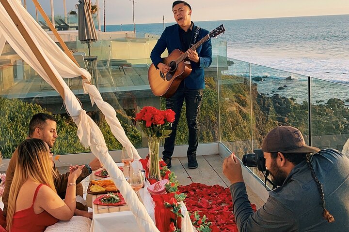 Romantic Picnic by the beach