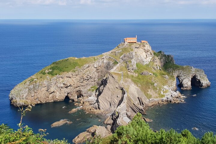 Bilbao, Guggenheim and Gaztelugatxe from San Sebastian