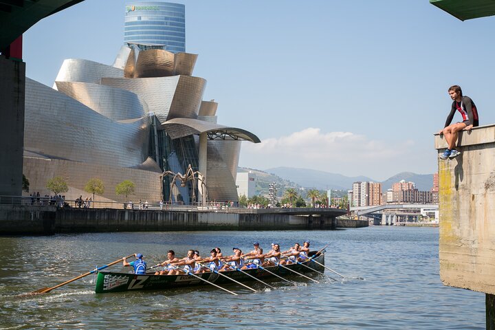 Bilbao, Guggenheim and Gaztelugatxe from San Sebastian