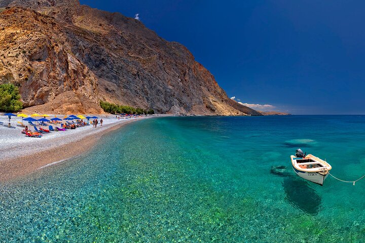 Loutro and Sweet Water Beach from Rethymno