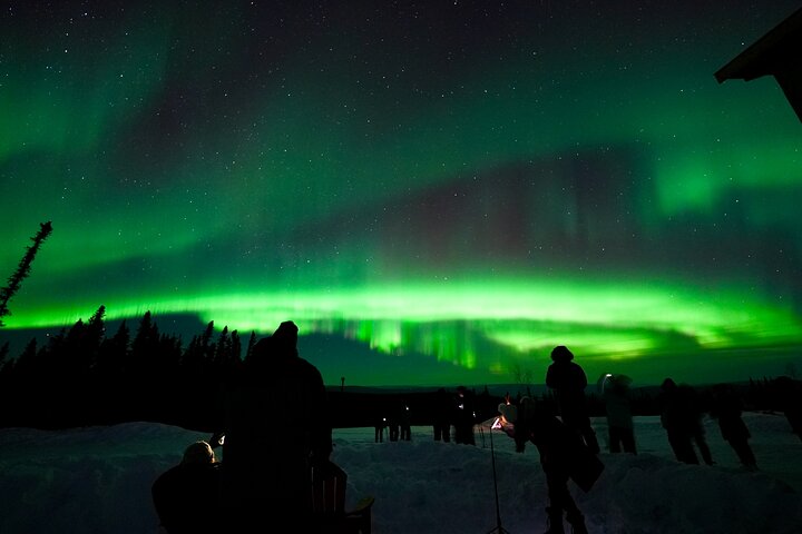 Mountaintop 360° Best Alaskan Cabin with Photography @Aurora Camp