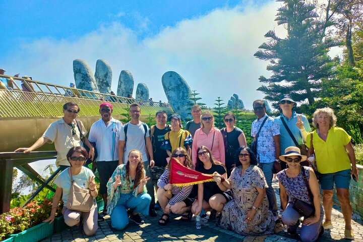 Full Day Golden Bridge and Ba Na Hills Small Group Tour