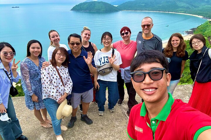 Hue Citadel tour by authentic Train via Hai Van Pass from Da Nang