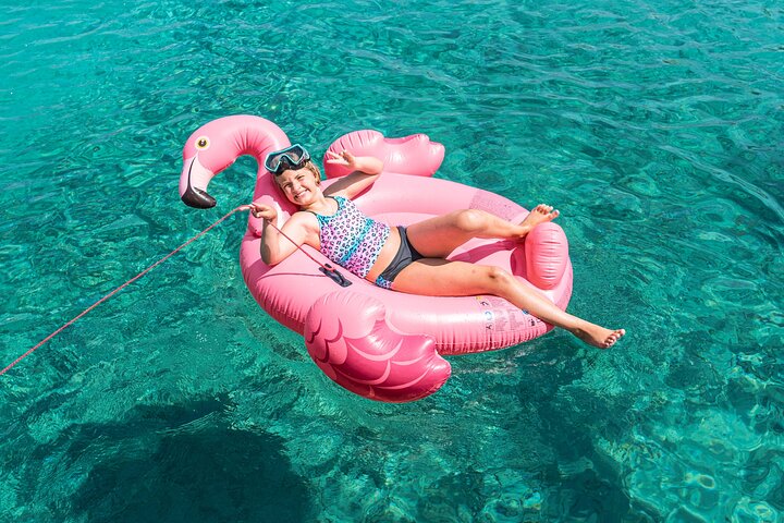 Balos & Gramvousa Luxury Catamaran Sailing Cruise from Kissamos
