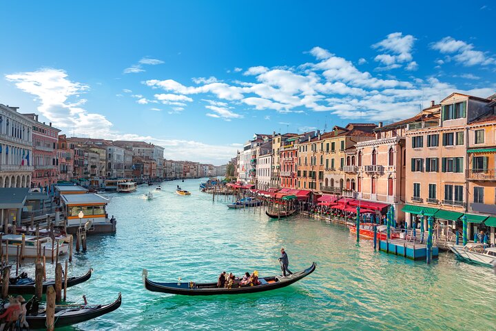 Ravenna Port to Venice with Deluxe Tour by Boat and Gondola