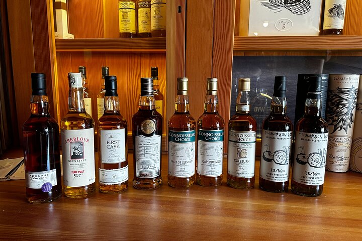 Private Speyside Whisky Tour including 10+ Single Malt Tastings