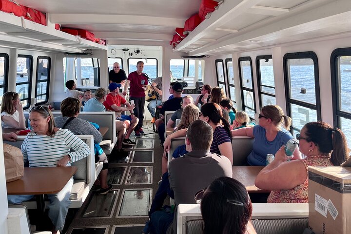 Solar harbour cruise with live music! (Optional lunch/dinner)