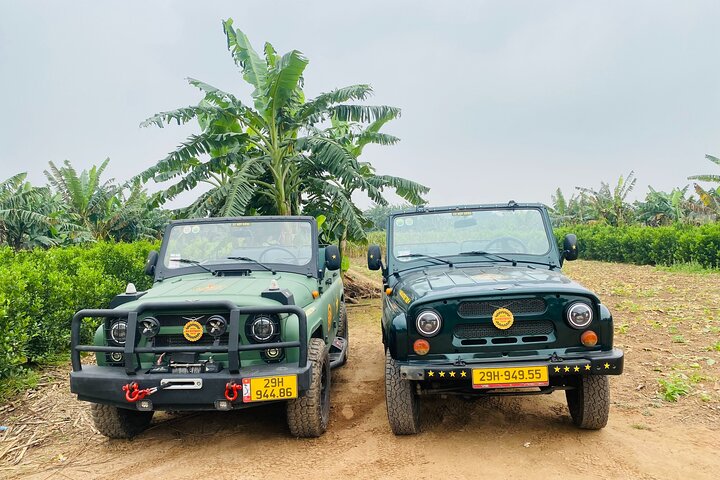 Hanoi Jeep Tour: Food, Culture and Fun by Vietnam Army Jeep