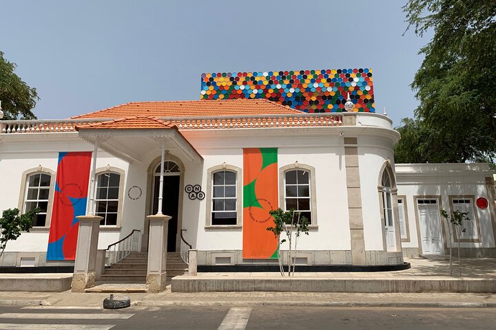 Walking tour with traditional music in Mindelo