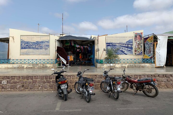 Walking tour with traditional music in Mindelo