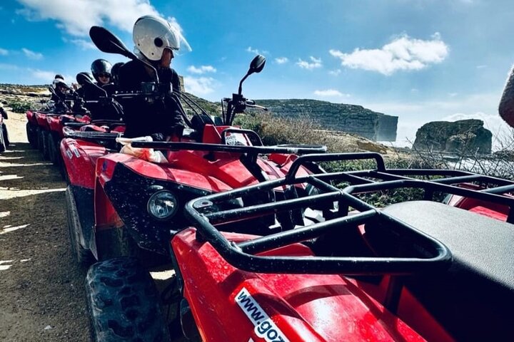 Gozo Full-Day Quad Tour with Private Boat to Gozo & return