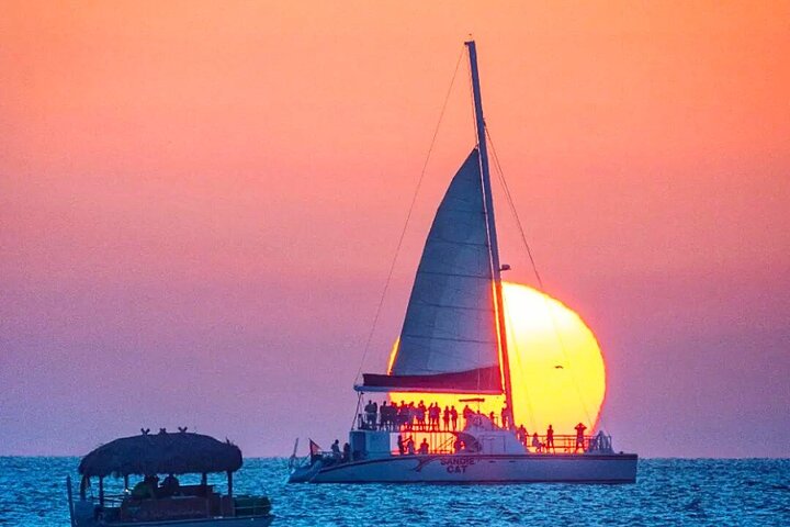 Key West Signature Sunset Sail with Live Music, Open Bar & Food