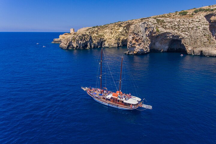 Round Malta Cruise Including Blue Lagoon With Lunch & Drinks