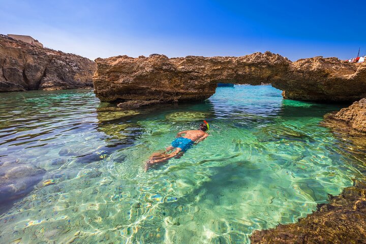 Round Malta Cruise Including Blue Lagoon With Lunch & Drinks
