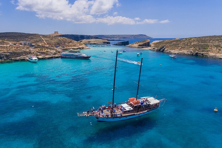 Round Malta Cruise Including Blue Lagoon With Lunch & Drinks