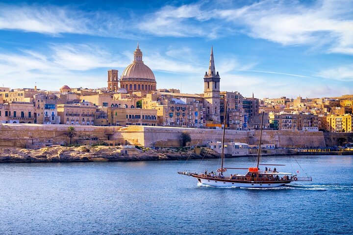 Round Malta Cruise Including Blue Lagoon With Lunch & Drinks