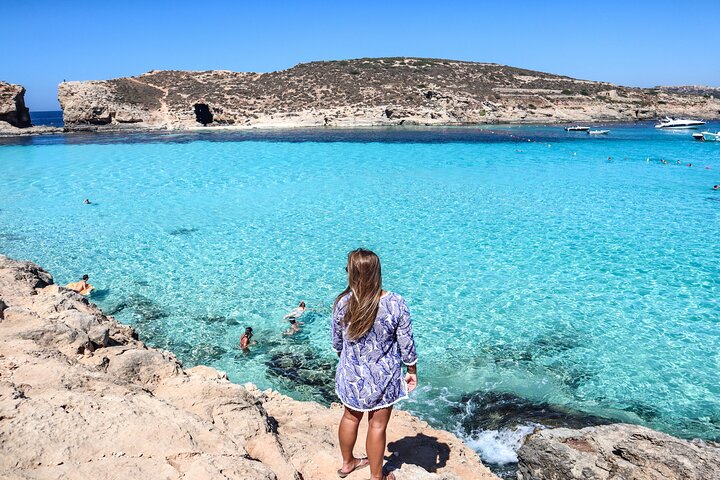Round Malta Cruise Including Blue Lagoon With Lunch & Drinks