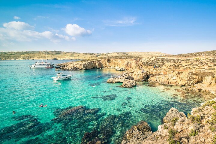 Round Malta Cruise Including Blue Lagoon With Lunch & Drinks