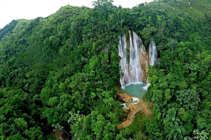 From Punta Cana: Samana Limón Fall & Cayo Levantado Full Day Trip